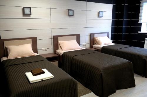 A bed or beds in a room at Apartments DAF-Center