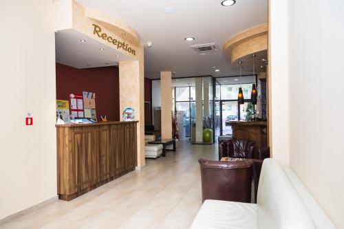 Χώρος καθιστικού στο Hotel St Valentine all inclusive