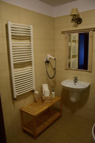 Et badeværelse på Gościniec Winnica