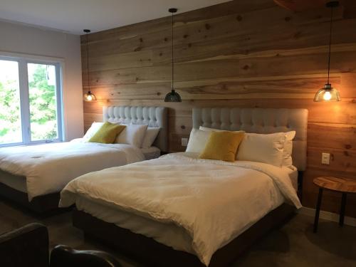 Postel nebo postele na pokoji v ubytování Rawdon Golf Resort