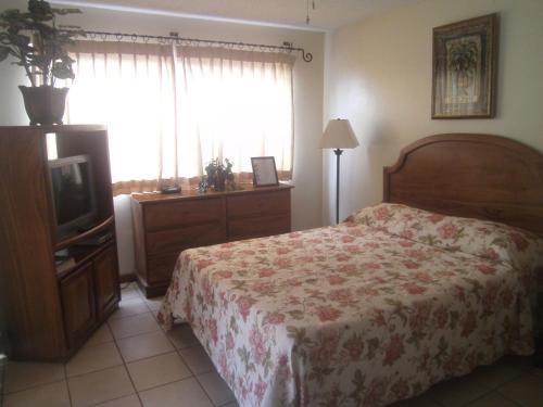 Postel nebo postele na pokoji v ubytování Dundee Bay Villas