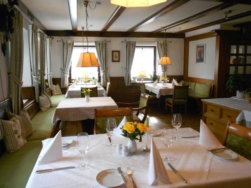 Кът за сядане в Gasthaus Zur Erle