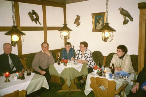 Pension Haus Seidenweberにあるレストランまたは飲食店