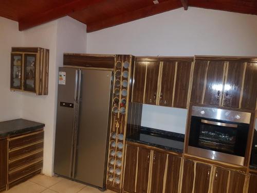 Kuchyň nebo kuchyňský kout v ubytování Hostal Illauca de Atacama