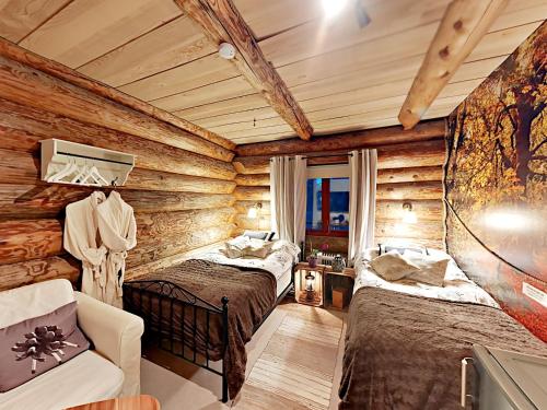 Ένα ή περισσότερα κρεβάτια σε δωμάτιο στο Woodstock B&B & Studio Apartments