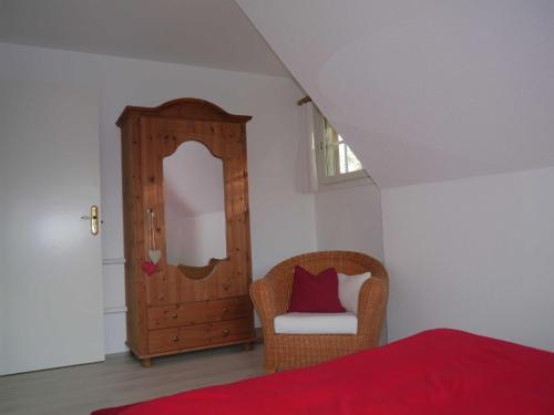 Cama o camas de una habitación en Haus_Rosenrot