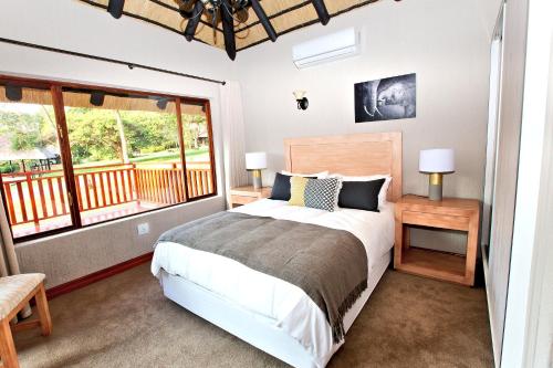 Krevet ili kreveti u jedinici u okviru objekta Kruger Park Lodge Unit No. 509