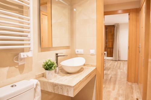 Kúpeľňa v ubytovaní Apartamentos Boutique Salamanca