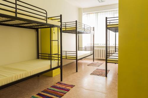 Cama o camas de una habitación en EHE Hostel