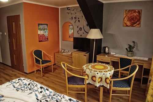 Χώρος καθιστικού στο Finezja Wiedeńska