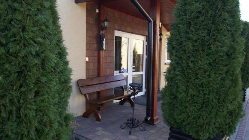 Hotel Marco Płońsk Szkolna 115にあるバルコニーまたはテラス