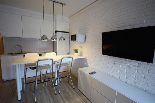 Kuchyňa alebo kuchynka v ubytovaní Apartamento Playa Mar