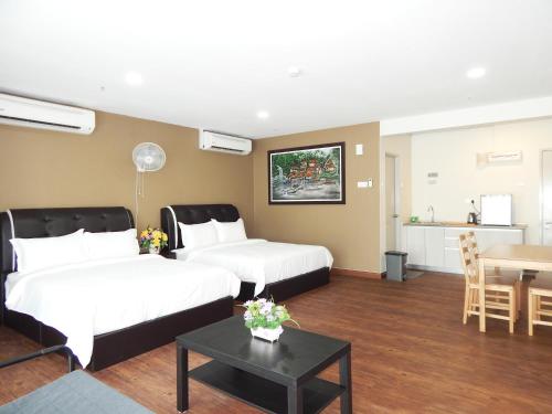 Ruang duduk di Wadi Iman Guesthouse @ i-City