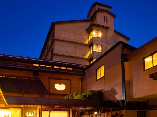 
The building in which the ryokan is located
