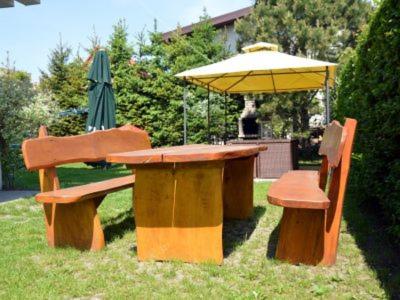 Taman di luar Pokoje Gościnne Bosman