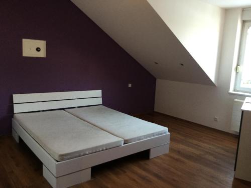 Postel nebo postele na pokoji v ubytování Justyna