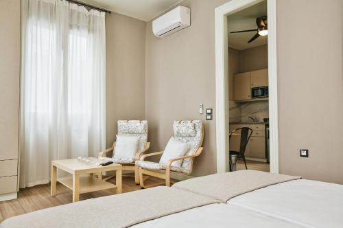 Posteľ alebo postele v izbe v ubytovaní Casa Mia Apartments