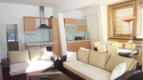 Χώρος καθιστικού στο Apartman Kadic