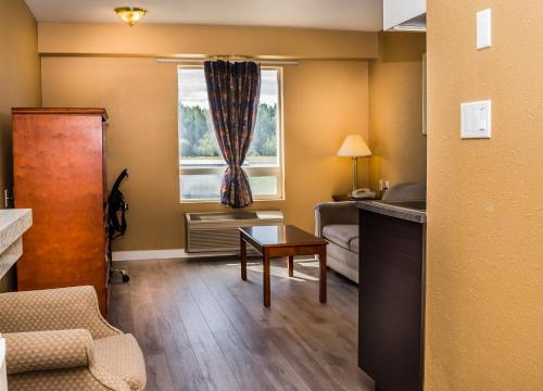 Χώρος καθιστικού στο Fox Creek Inn