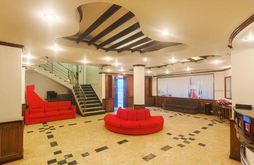 Χώρος καθιστικού στο Hotel Sea Crown