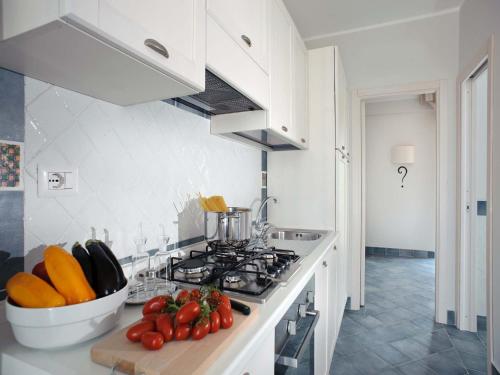 Una cocina o cocineta en Le Ruve Bianche