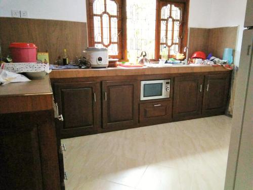 Dapur atau dapur kecil di Nature Villa