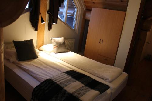 Postel nebo postele na pokoji v ubytování Welcome Lambafell