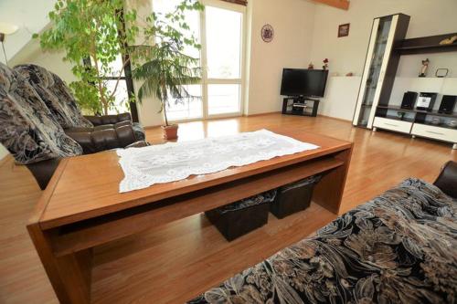 TV a/nebo společenská místnost v ubytování Apartma Šťastný
