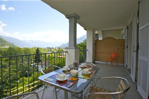 En balkon eller terrasse på Residenz La Marenca