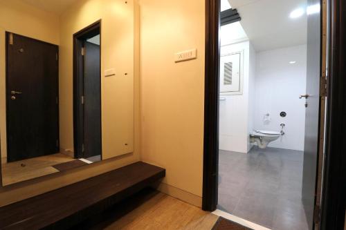 Een badkamer bij Hotel AGC