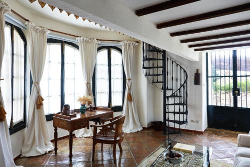 Posezení v ubytování Hacienda de San Rafael