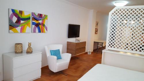 O zonă de relaxare la Apartamento Las Canteras 201