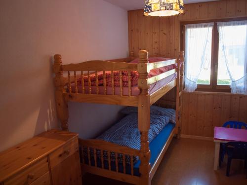 Postel nebo postele na pokoji v ubytování Chalet Silberdistel