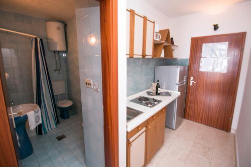 Koupelna v ubytování Villa Antonio