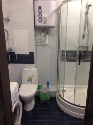
A bathroom at Apartment on Pulkovskoe
