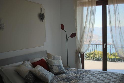 Posteľ alebo postele v izbe v ubytovaní Casa Belvedere Stresa