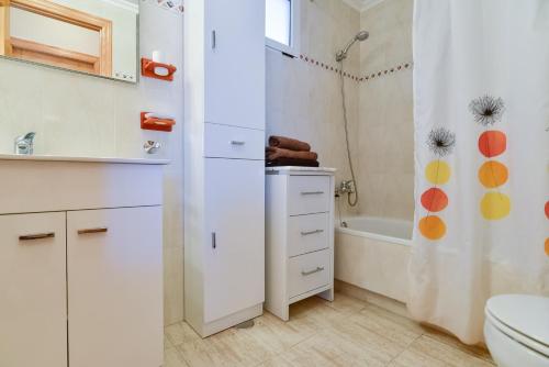 Koupelna v ubytování Apartment Rio