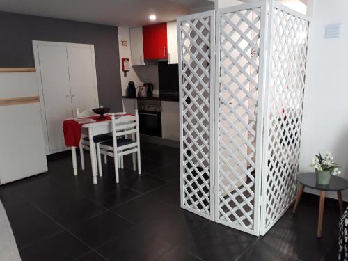 Η κουζίνα ή μικρή κουζίνα στο Apartment My Home