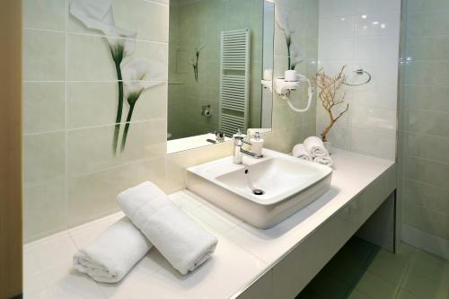 Ванная комната в Anděl Apartments Praha