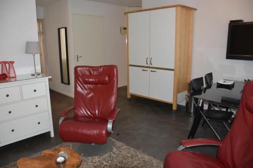 Χώρος καθιστικού στο Luxe appartement met sauna