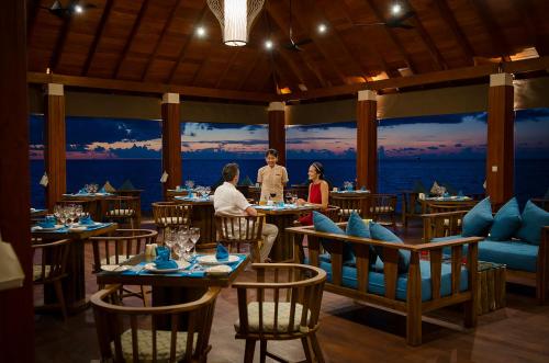A restaurant or other place to eat at Summer Island Maldives Resort