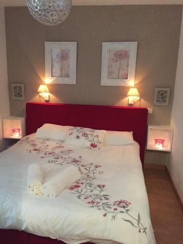 Postel nebo postele na pokoji v ubytování Apartamento Valmojado