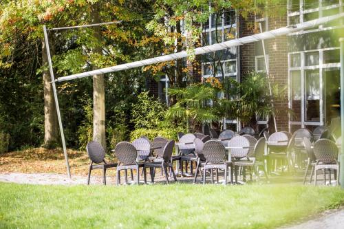 Jardin de l'établissement Auszeit Hotel Düsseldorf - das Frühstückshotel