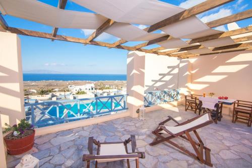 Balcon ou terrasse dans l'établissement Anemoessa Villa