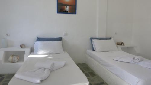 Lagada Beach Hotelにあるベッド