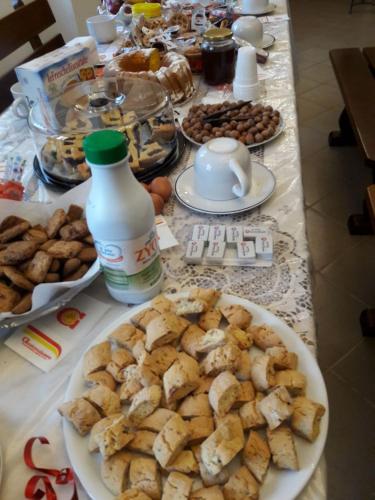 Mad på bed and breakfast-stedet eller i nærheden