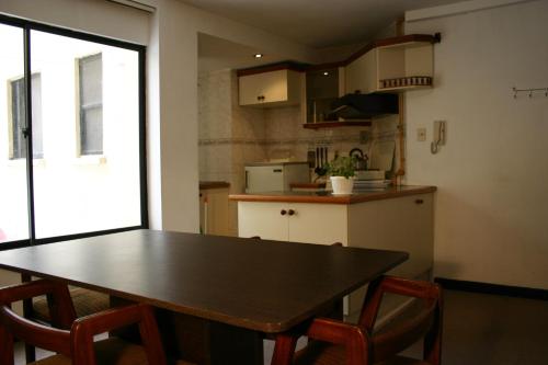 Apartment Cipres tesisinde mutfak veya mini mutfak