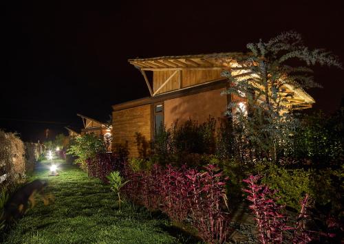 Ein Garten an der Unterkunft Portal de Iza