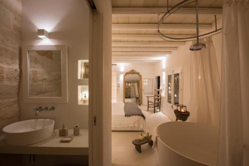 Kúpeľňa v ubytovaní Dimora Cala del Pozzo
