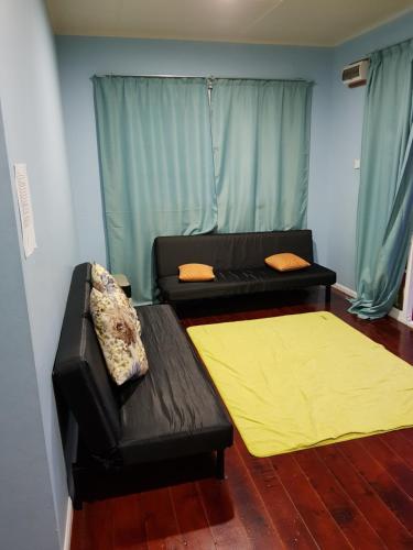 Posezení v ubytování Azrien Homestay Kundasang